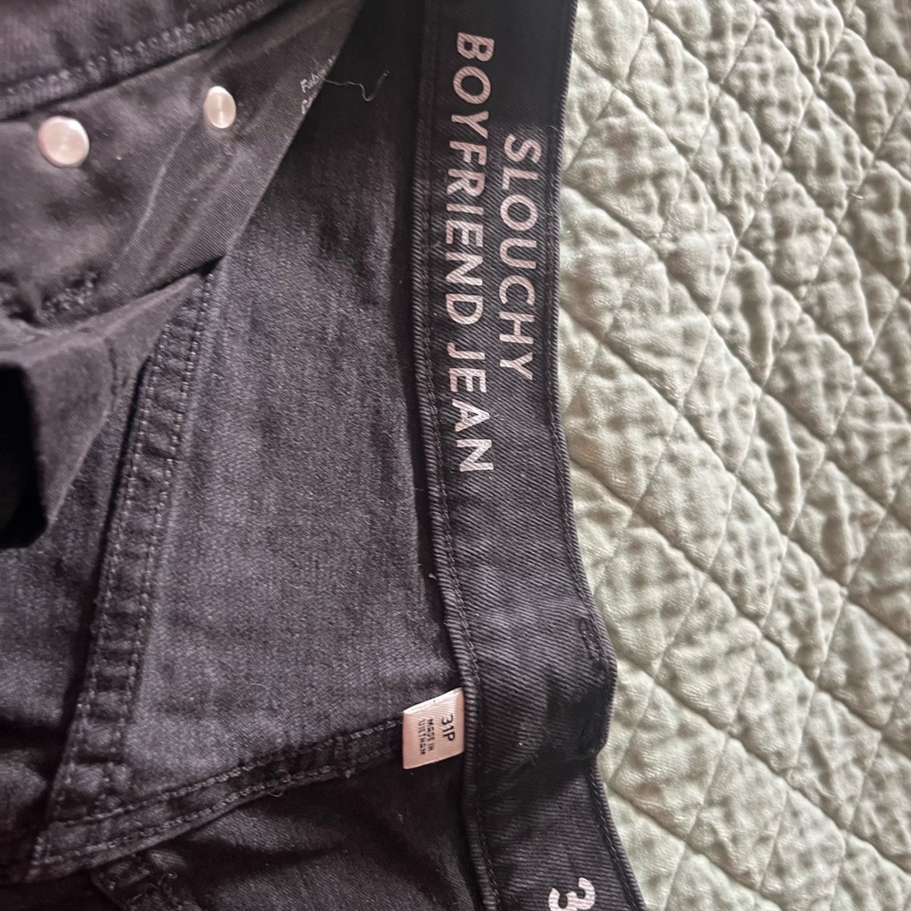 J. Crew Dark Gray Boyfriend Jeans